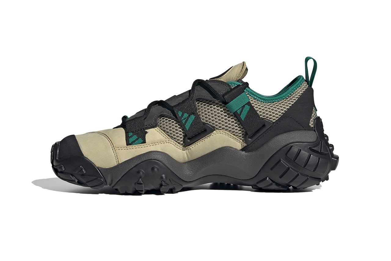 adidas Fyw Xta Sand Core Black Sub Green Sneaker Release Information FY0951 Hiking Trail