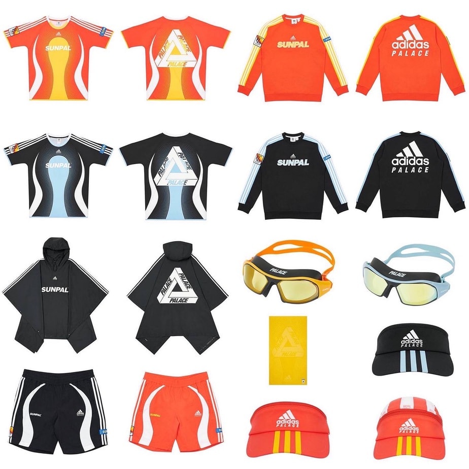 Palace x adidas Sunpal Collection for Autumn 2020 Week 2