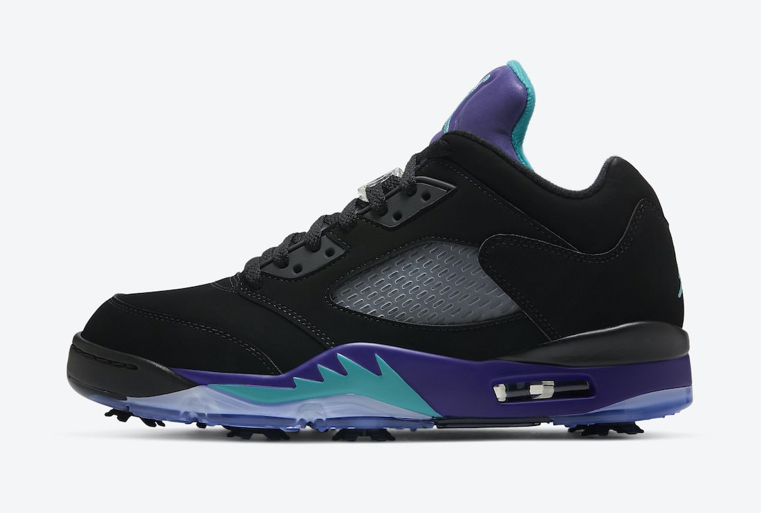 Air Jordan 5 "Black Grape" Returns in Golf Form