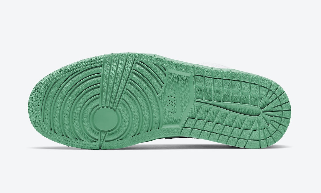 Celtics Vibes Shine on this Air Jordan 1 Low