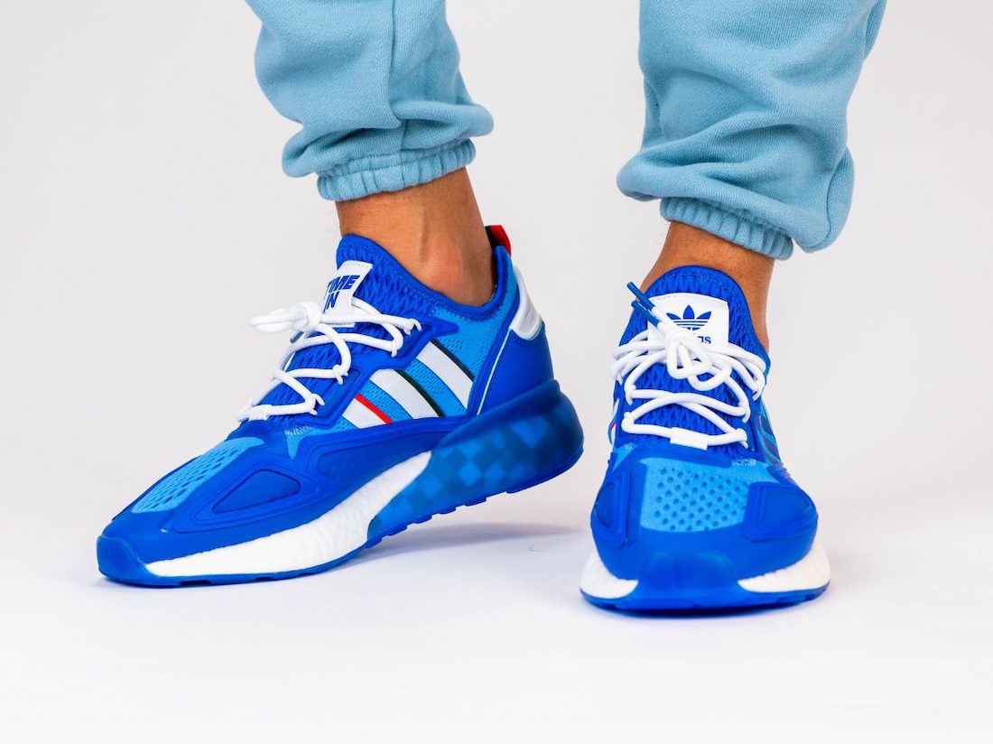 On-Foot Look at the Ninja x adidas ZX 2K Boost in Blue