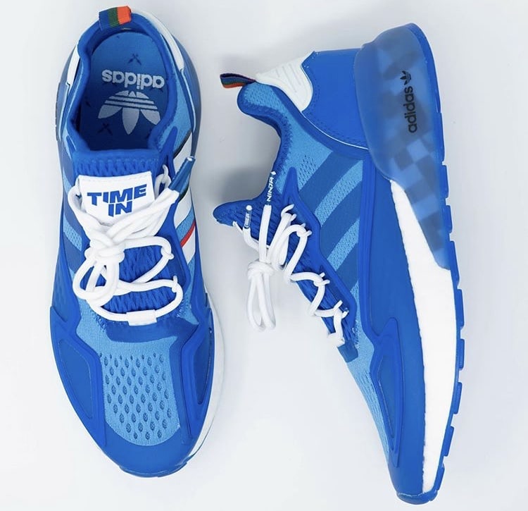 On-Foot Look at the Ninja x adidas ZX 2K Boost in Blue