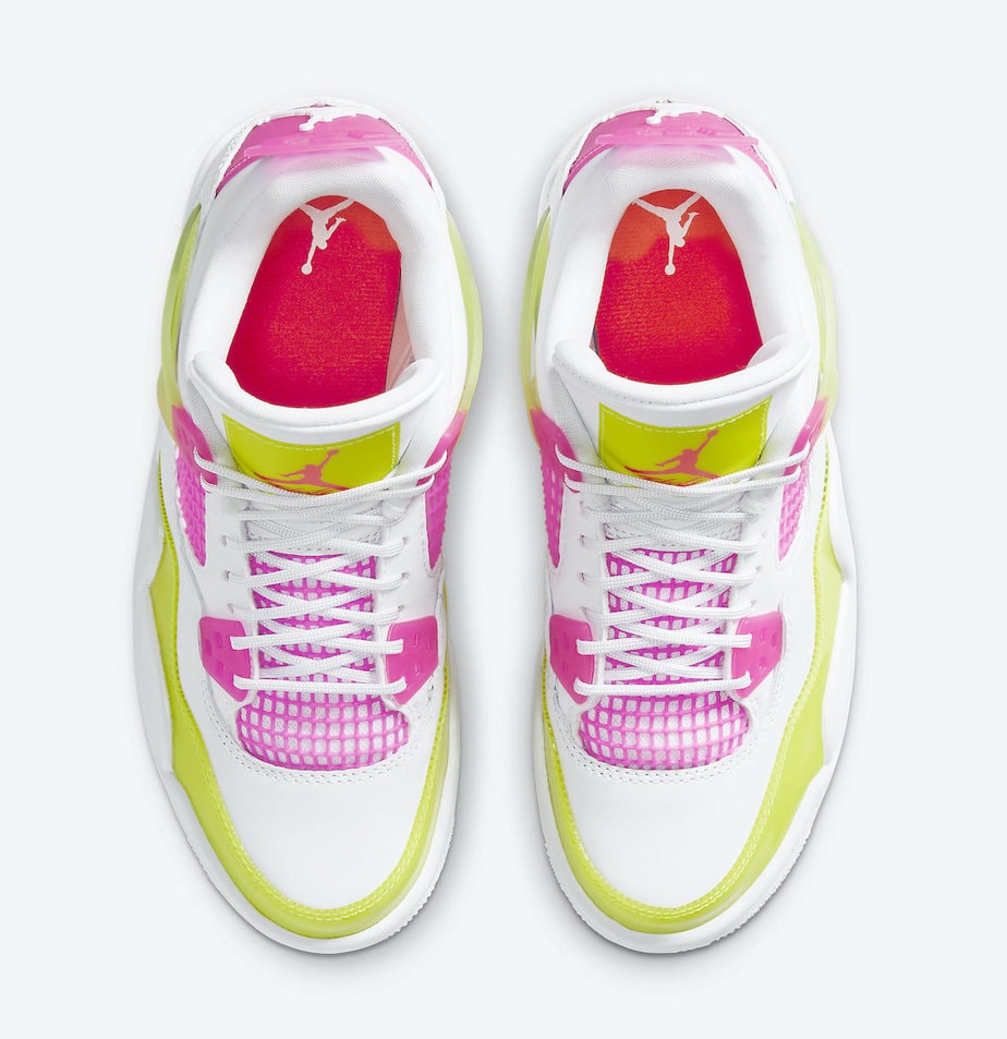 Official Look at the Air Jordan 4 GS "Lemon Venom"