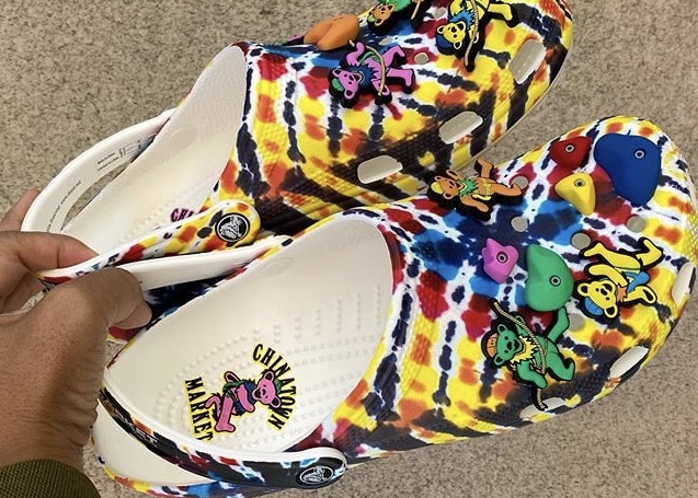 Grateful Dead X Chinatown Market Crocs