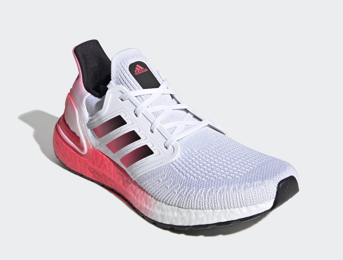 adidas Ultra Boost 20 Gets a Gradient Signal Pink Makeover