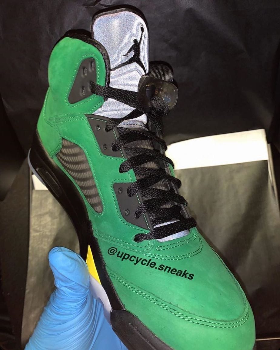 Air Jordan 5 Oregon Ducks 3m 2020