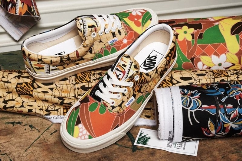 Hoffman California Fabrics Vans Anaheim Factory Sk8 Hi Old Skool Authentic Era
