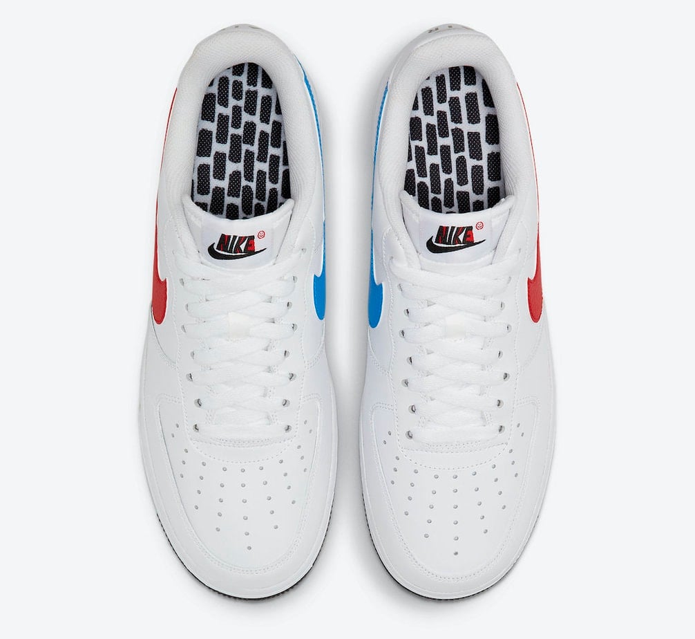 Nike Air Force 1 Low Releasing with Alternate Red and Blue Swooshes