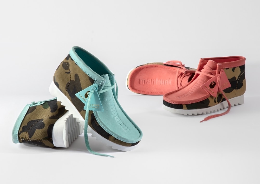 BAPE X Clarks Originals Footwear