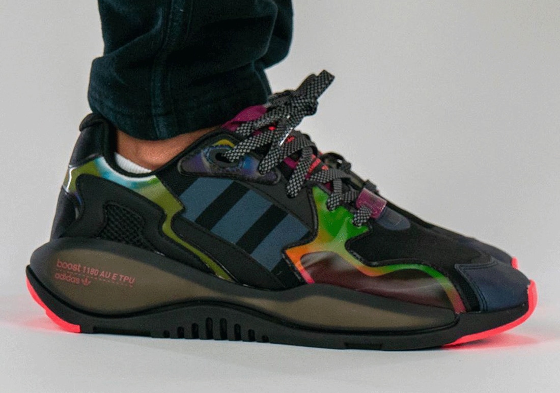 atmos x adidas ZX 1180 Boost Arrives with an Iridescent Reflective Makeover