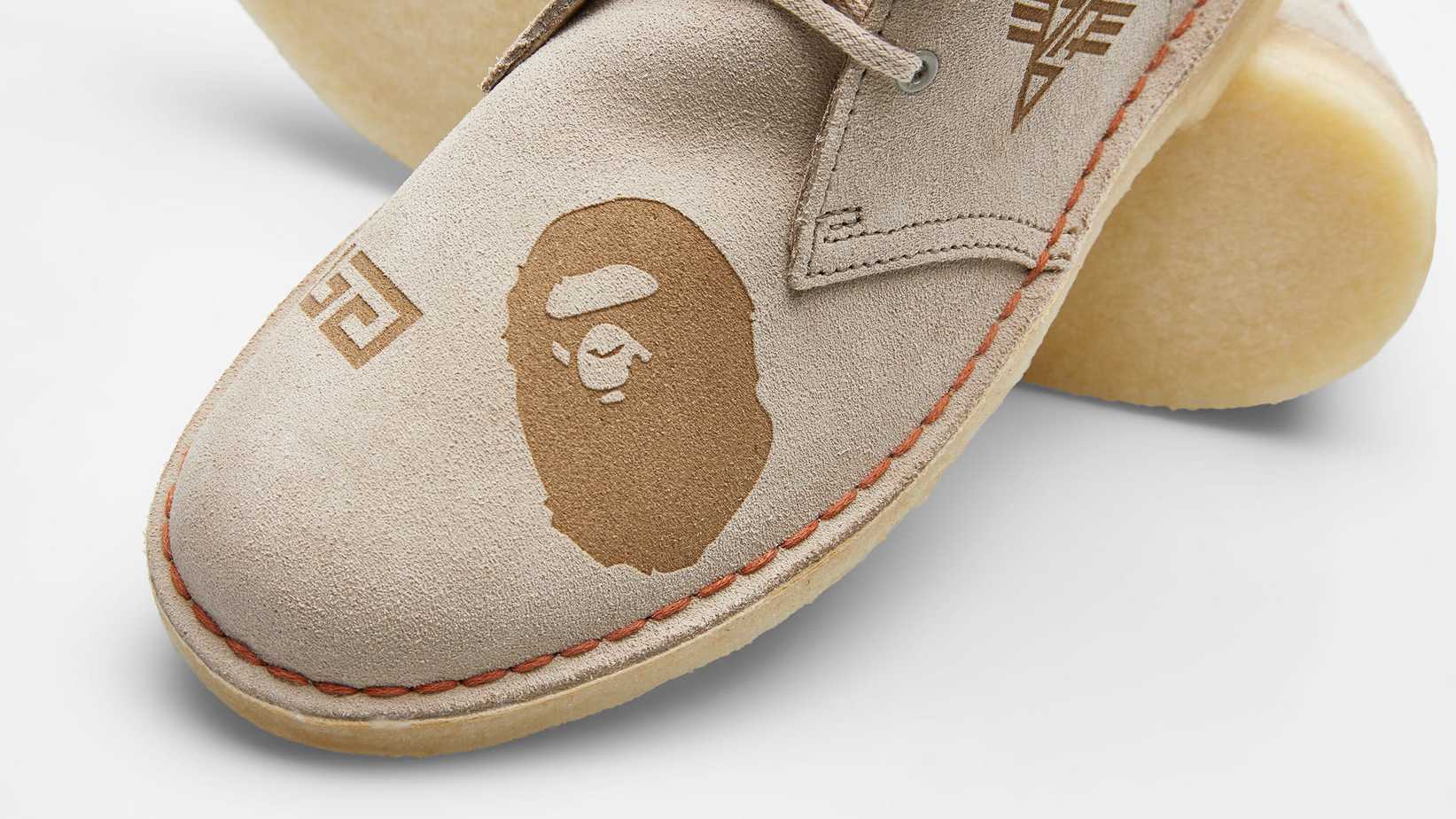 BAPE X Clarks Originals Footwear