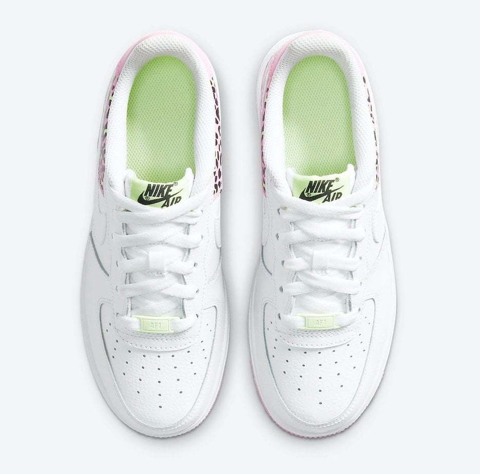 Nike Air Force 1 Low "Pink Rise" Features Pink Leopard Print