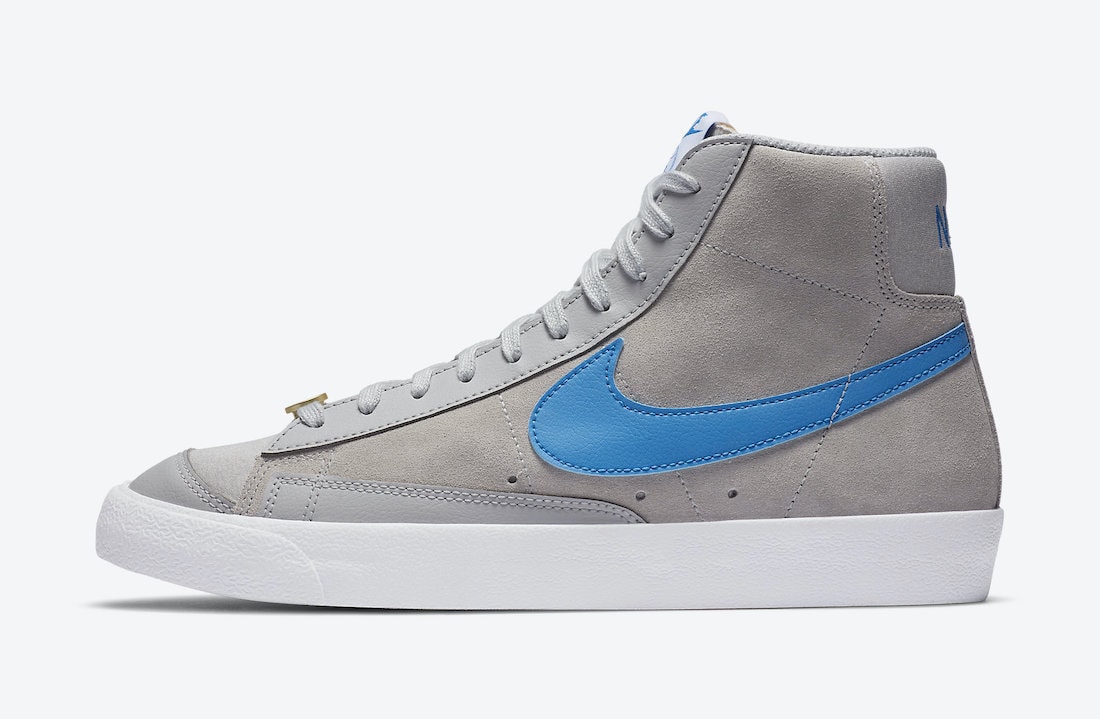 Nike Blazer Mid '77 Releasing in Grey Fog and Light Photo Blue