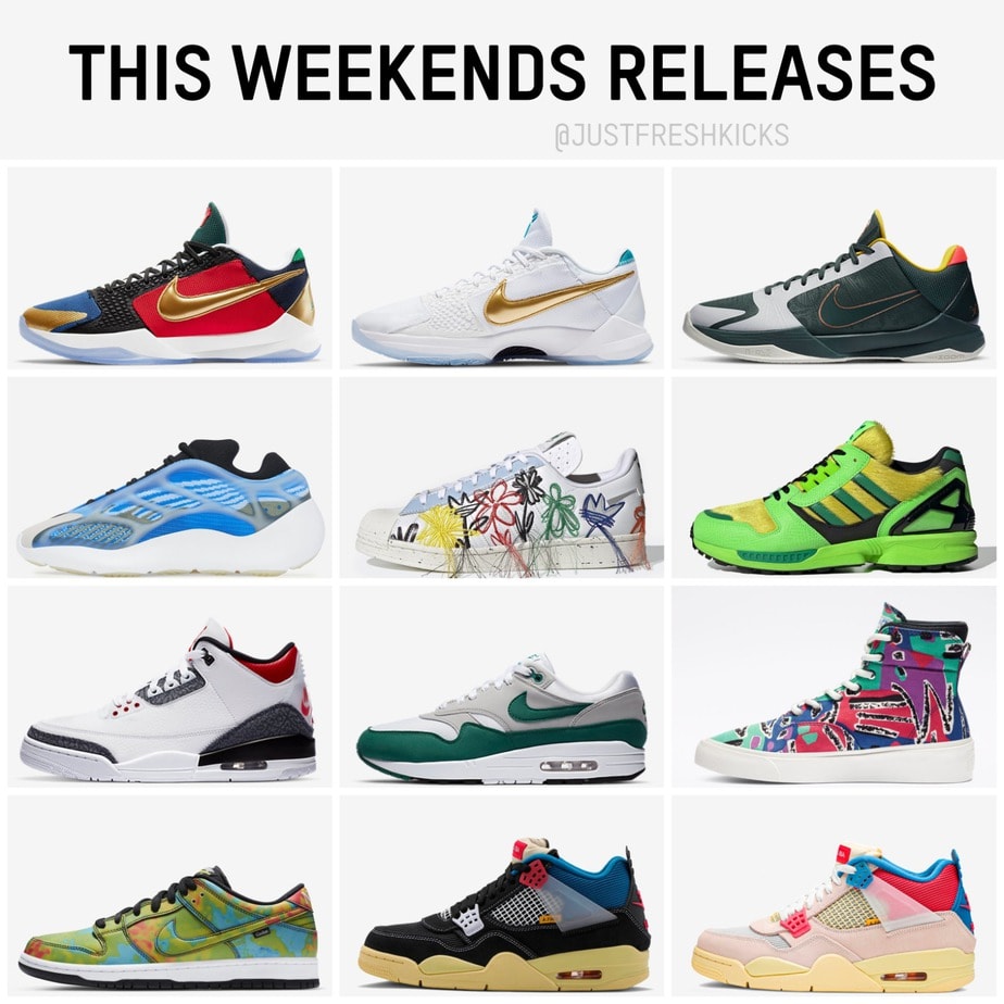 Top Sneaker Releases This Weekend 8/27/2020