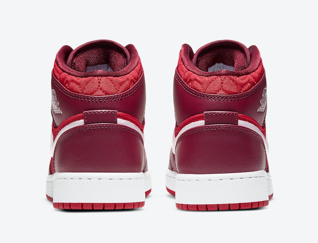 Jordan Brand Releasing the Air Jordan 1 Mid "Red Quilt" for the Kids