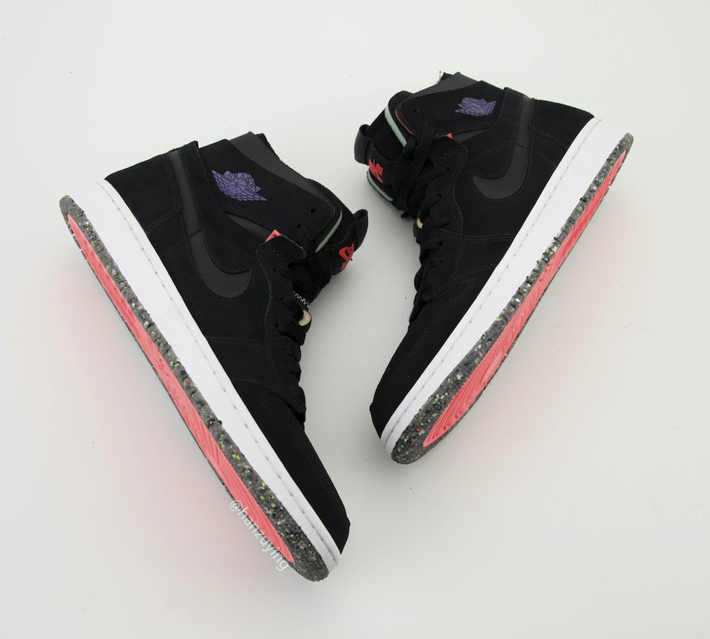 Air Jordan 1 Zoom Space Hippie Black/Purple