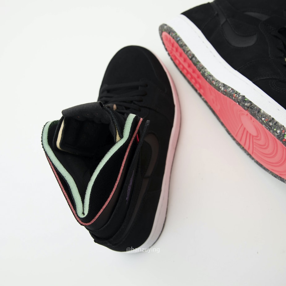 Air Jordan 1 Zoom Space Hippie Black/Purple