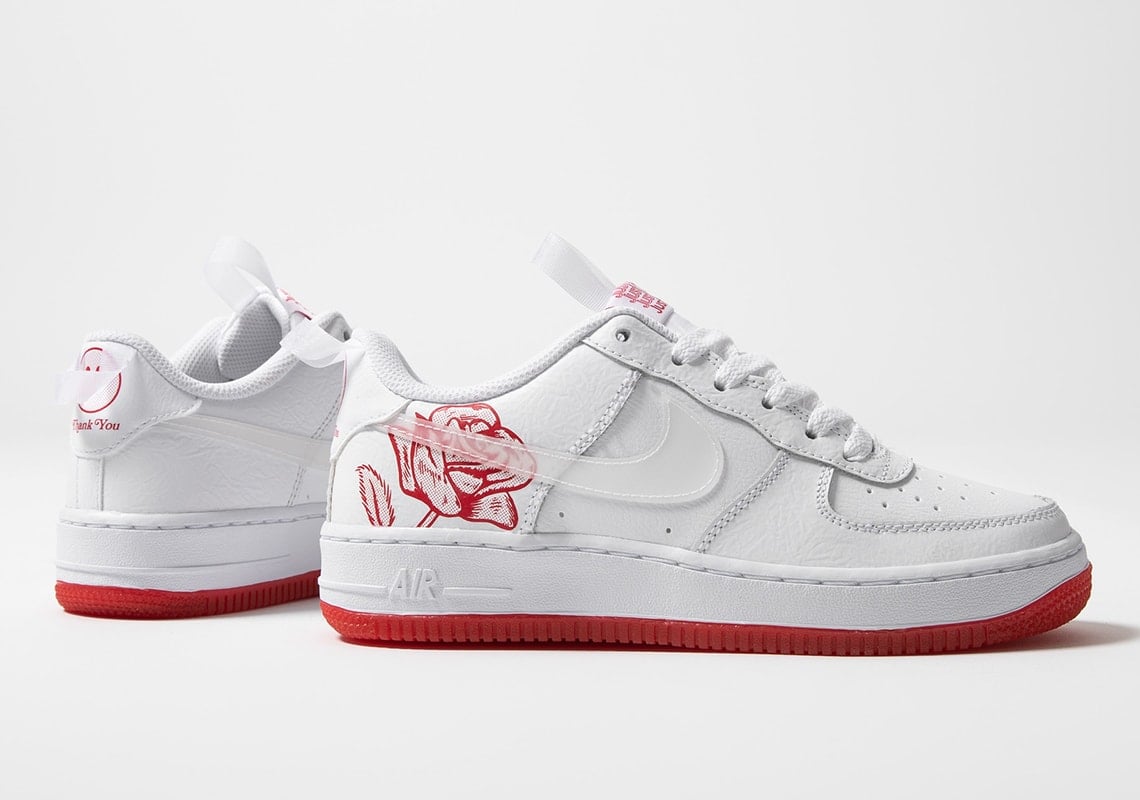 Nike Air Force 1 Low Inspired by "Thank You" Plastic Shopping Bags