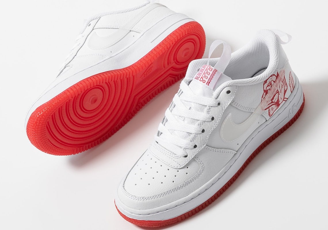 Nike Air Force 1 Low Inspired by "Thank You" Plastic Shopping Bags