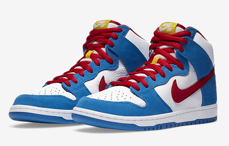 Nike SB Dunk High Doraemon