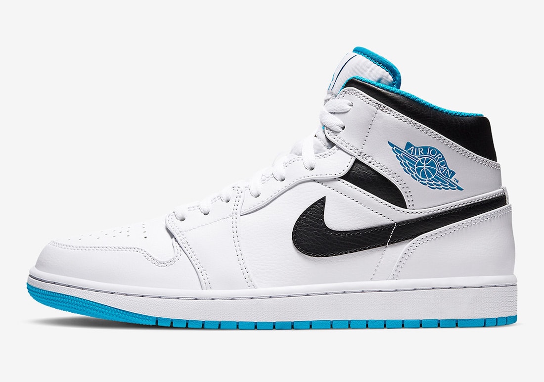 Jordan Brand Decks Out the Air Jordan 1 Mid in Laser Blue