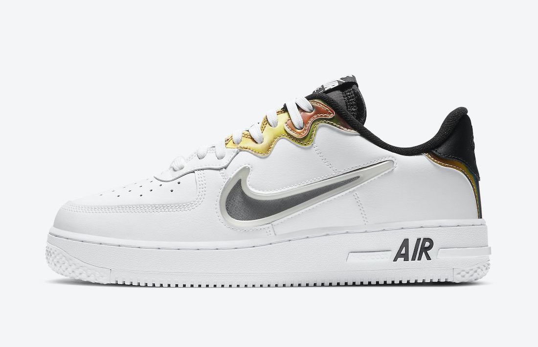 Nike Adds Iridescent Accents to the Air Force 1 Low React