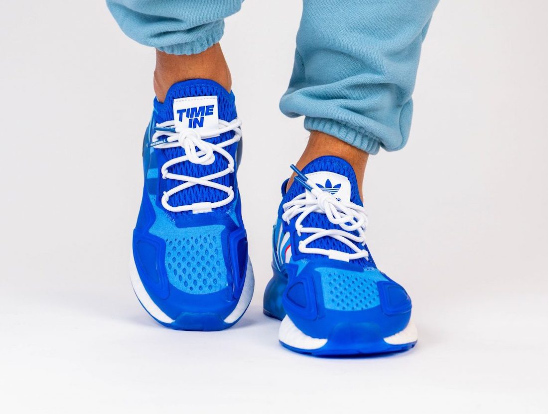 On-Foot Look at the Ninja x adidas ZX 2K Boost in Blue