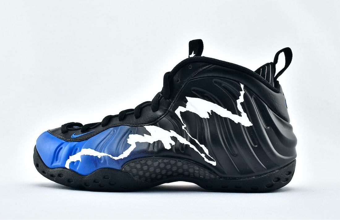 Nike Air Foamposite One Black Aurora Royal CN0055-001