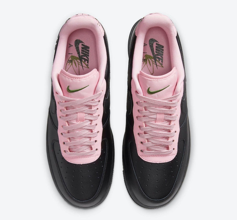 Nike Air Force 1 Low "Black/Pink Rose"
