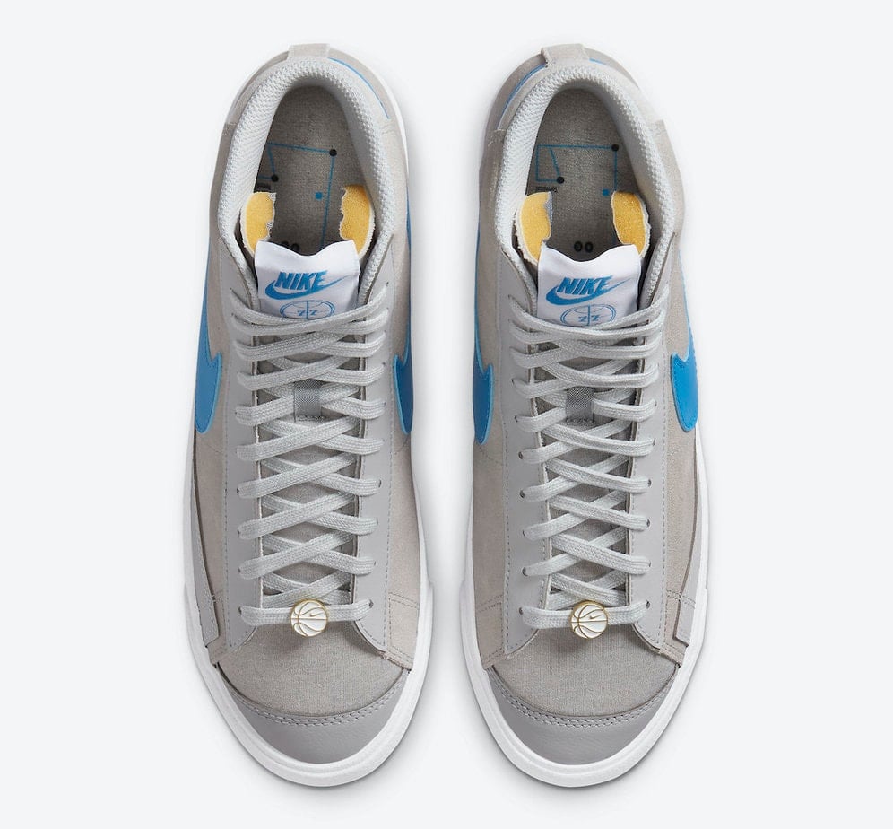Nike Blazer Mid '77 Releasing in Grey Fog and Light Photo Blue
