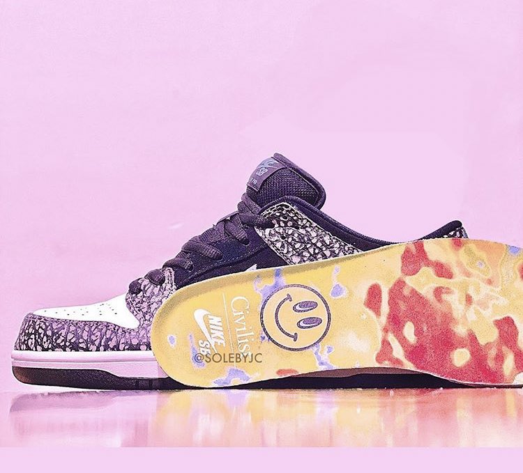 Civilist X Nike Dunk Low Elephant Print