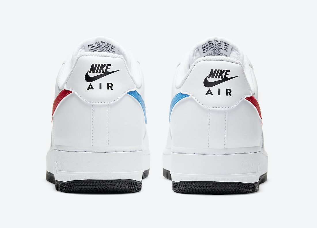 Nike Air Force 1 Low Releasing with Alternate Red and Blue Swooshes