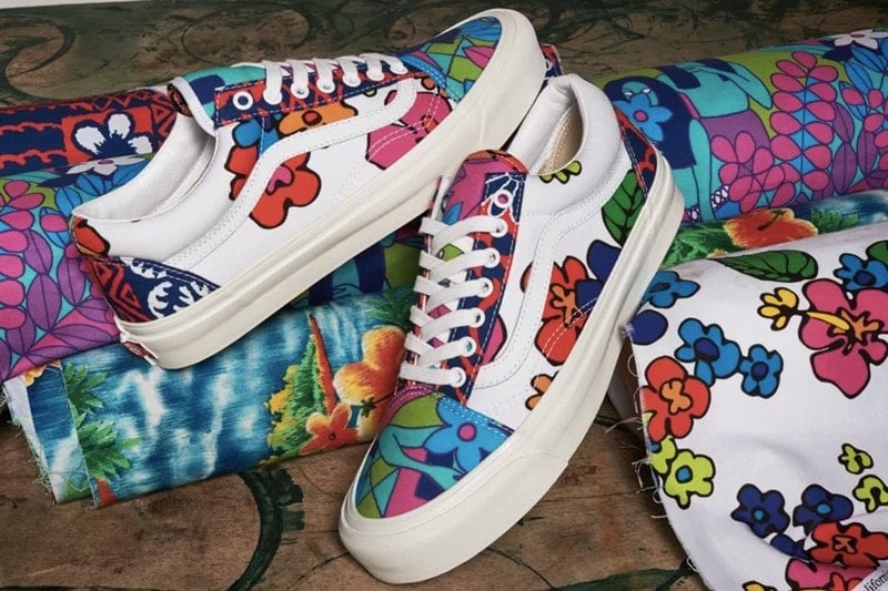 Hoffman California Fabrics Vans Anaheim Factory Sk8 Hi Old Skool Authentic Era