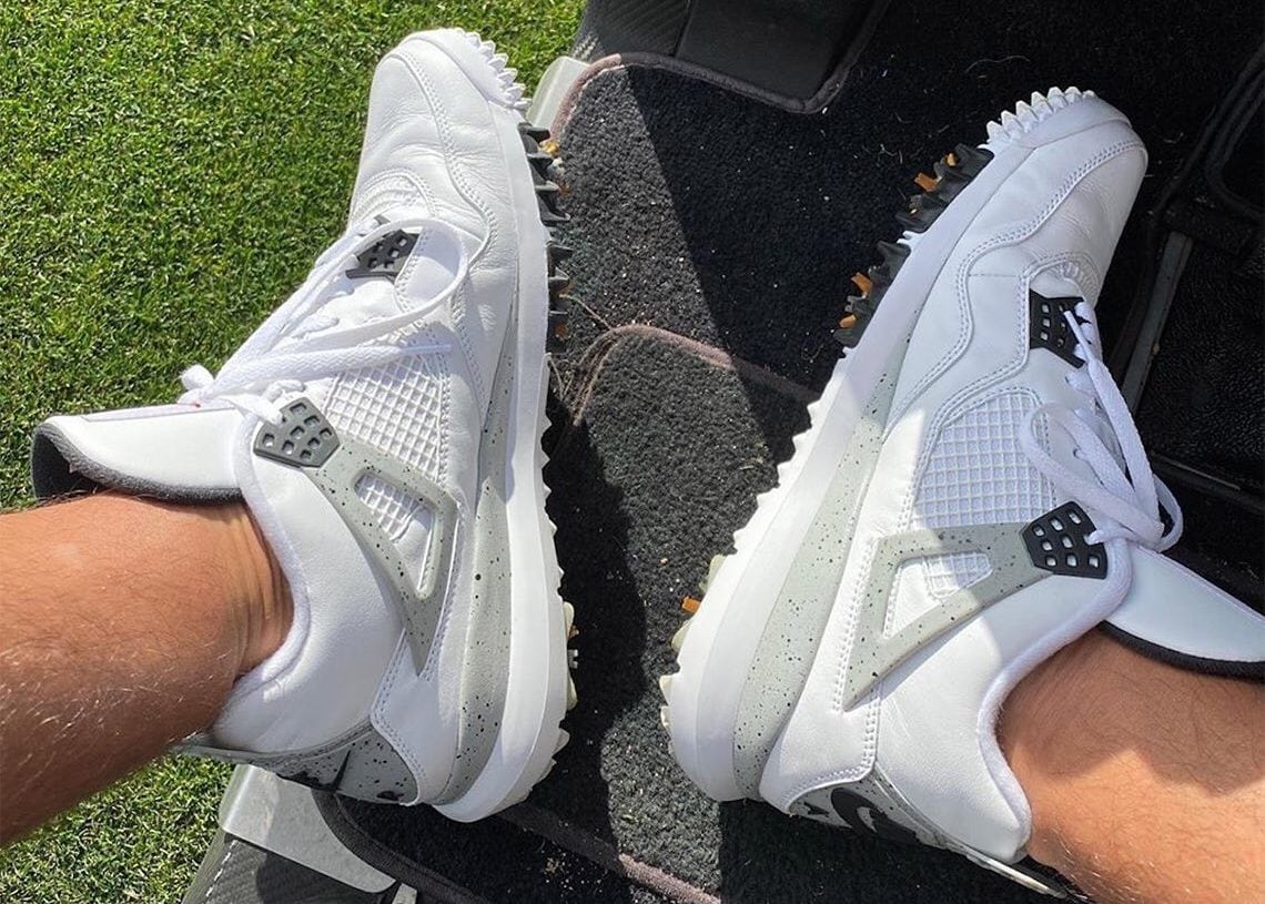 Air Jordan 4 Golf White Cement CU9981-100 2021