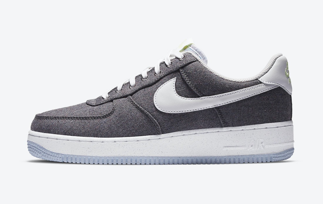 Nike Air Force 1 Low "Iron Grey" Arrives with a Recycled Upper