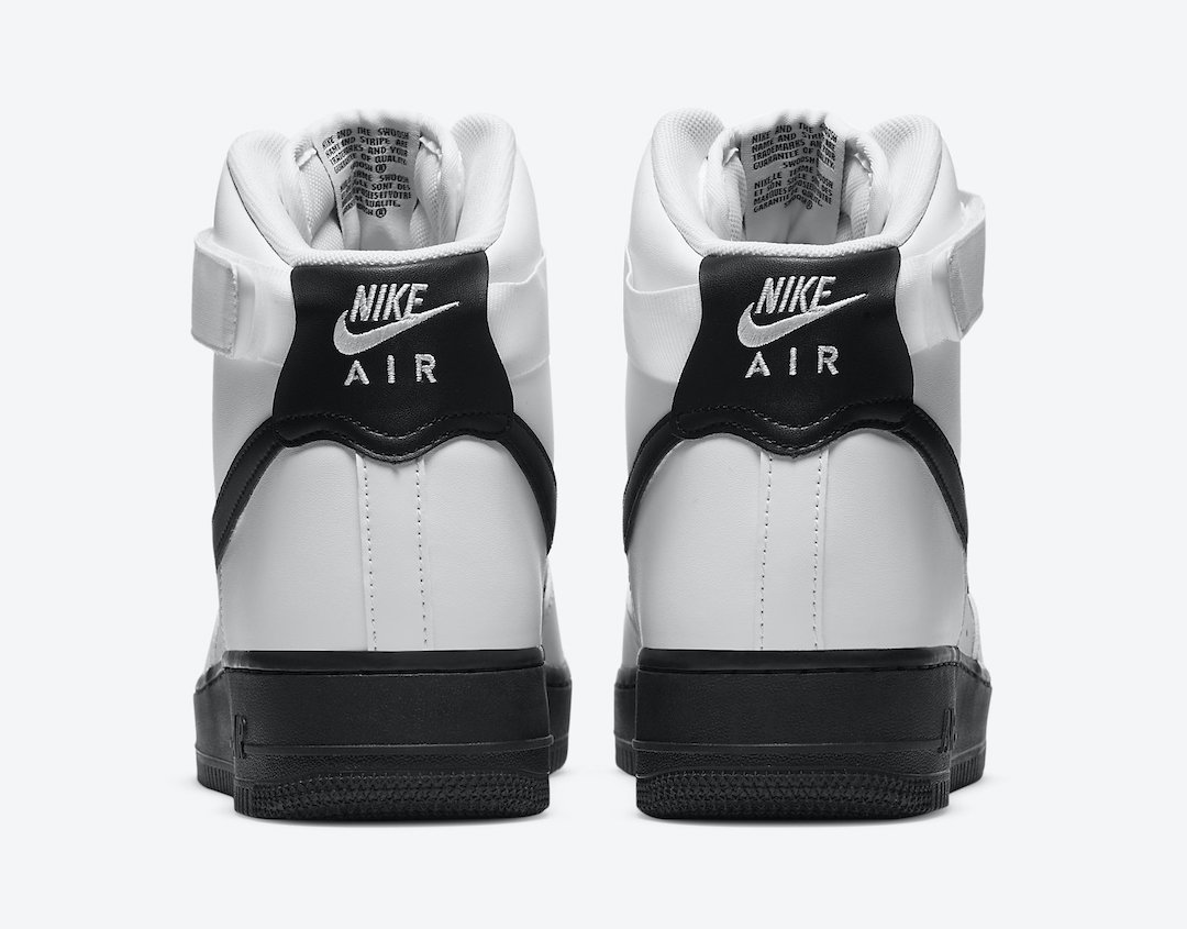 Nike Brings the Classic Vibes with this White and Black Air Force 1 High