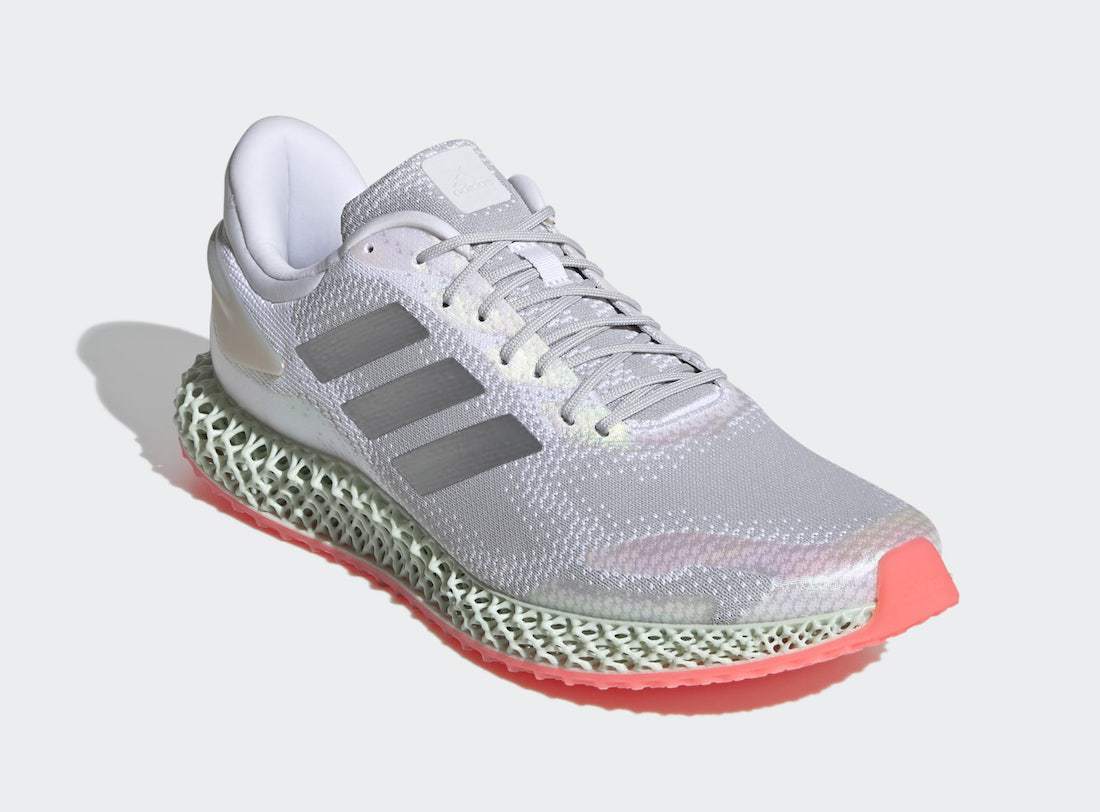 adidas 4D Run 1.0 Opts for Signal Pink soles