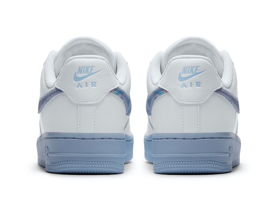 Nike Air Force 1 Low "Hydrogen Blue" Opts for Psychedelic Swooshes