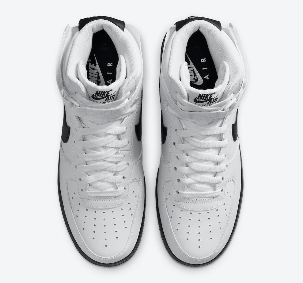 Nike Brings the Classic Vibes with this White and Black Air Force 1 High