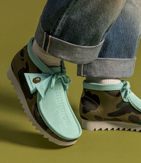 BAPE x Clark's Original's