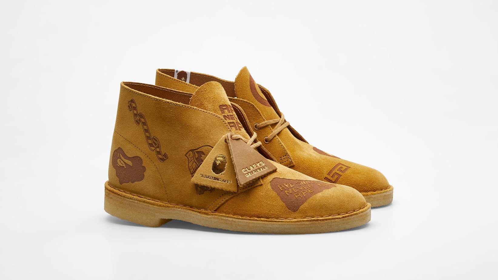 BAPE X Clarks Originals Footwear