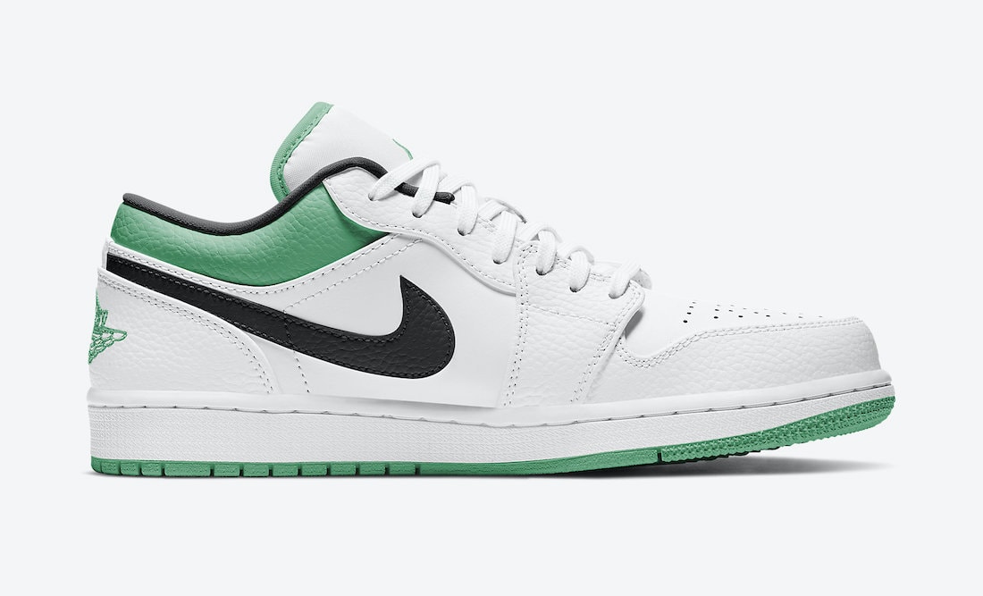 Celtics Vibes Shine on this Air Jordan 1 Low