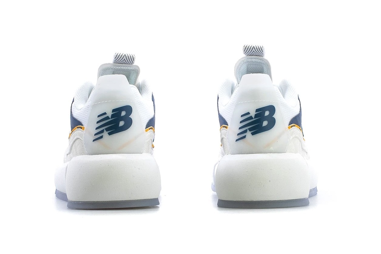 Jaden Smith New Balance Vision Racer White Navy Blue Yellow