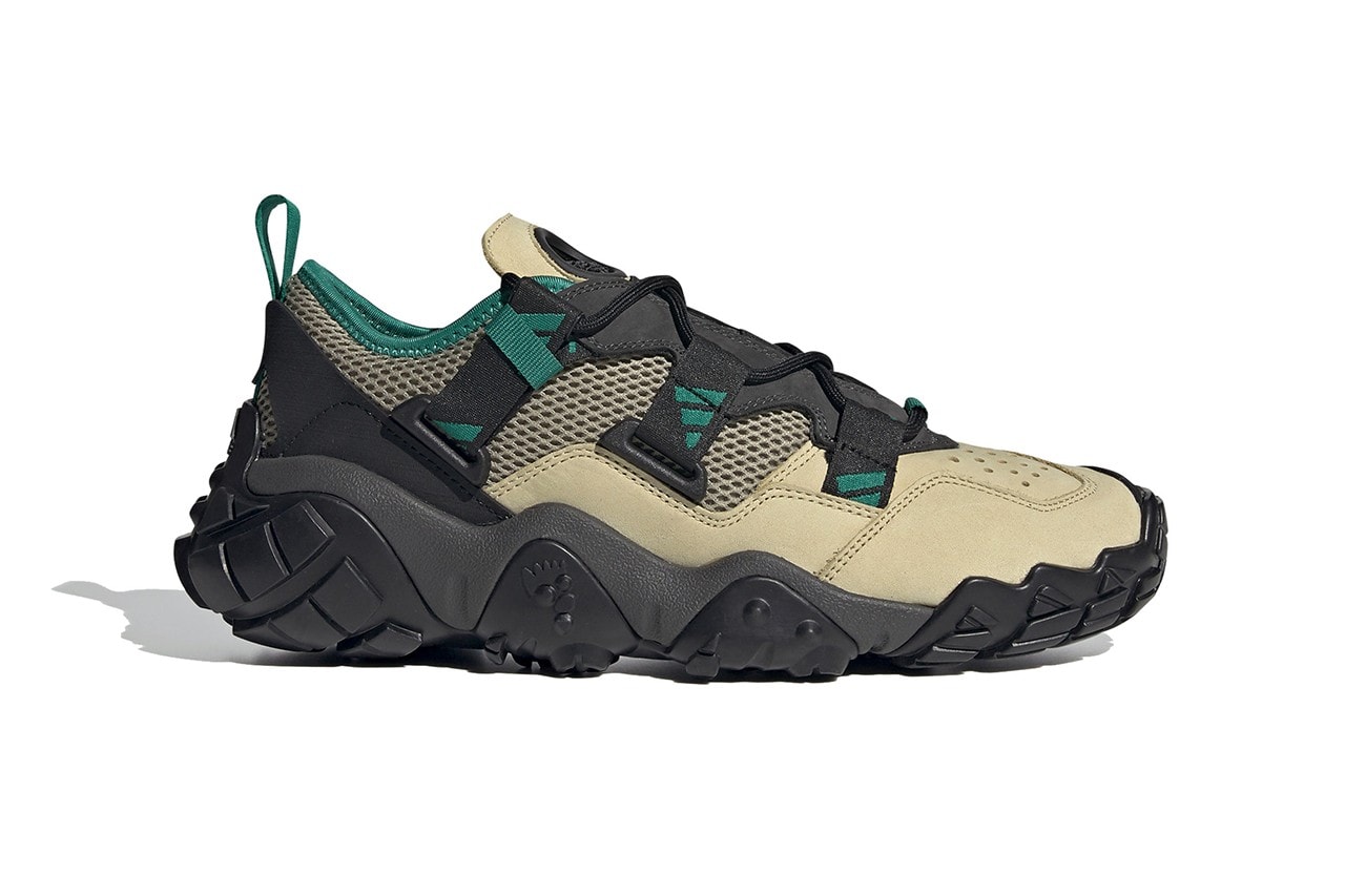 adidas Fyw Xta Sand Core Black Sub Green Sneaker Release Information FY0951 Hiking Trail