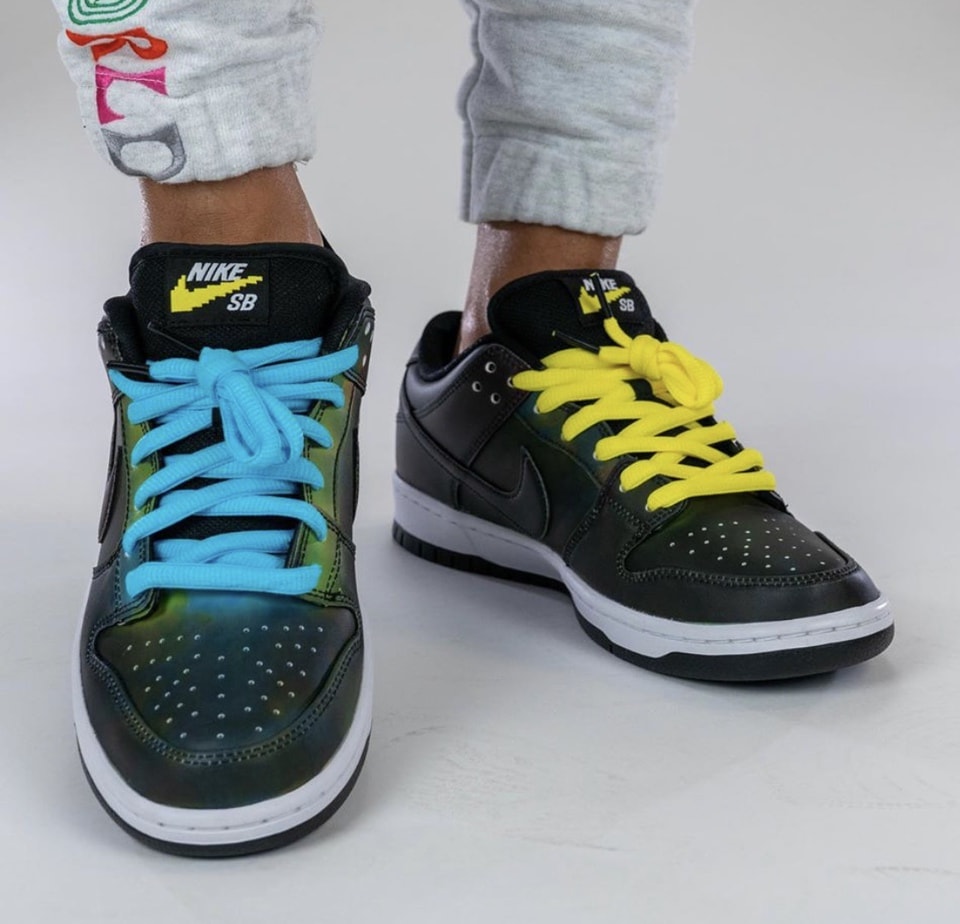 Civilist X Nike Dunk Low Heat Activated Upper