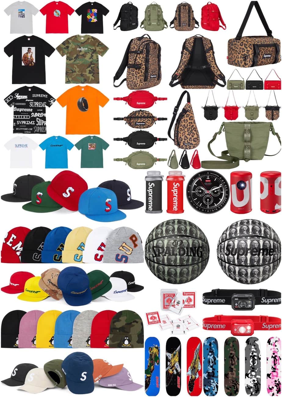 Supreme FW20 Week 1 Droplist