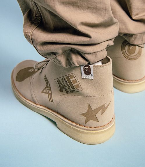 BAPE x Clark's Original's