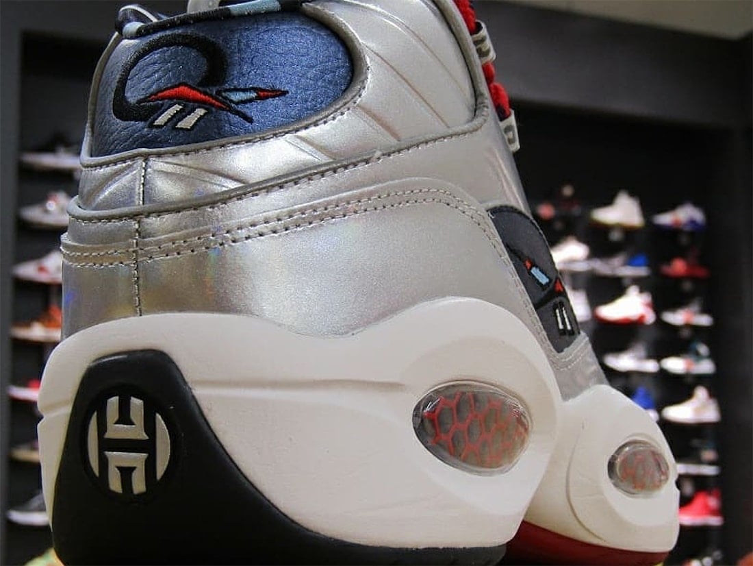 Another Reebok Question Mid "Og Meets Og" has Surfaced in Metallic Silver