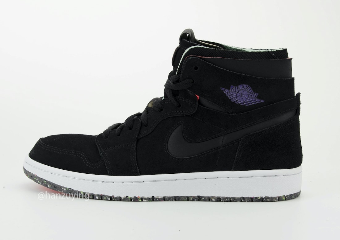 Air Jordan 1 Zoom Space Hippie Black/Purple