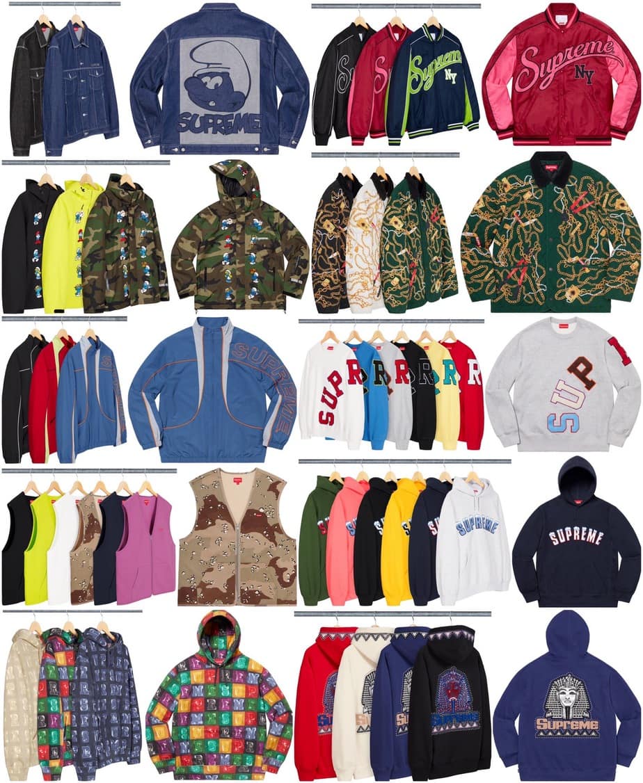 Supreme FW20 Week 1 Droplist